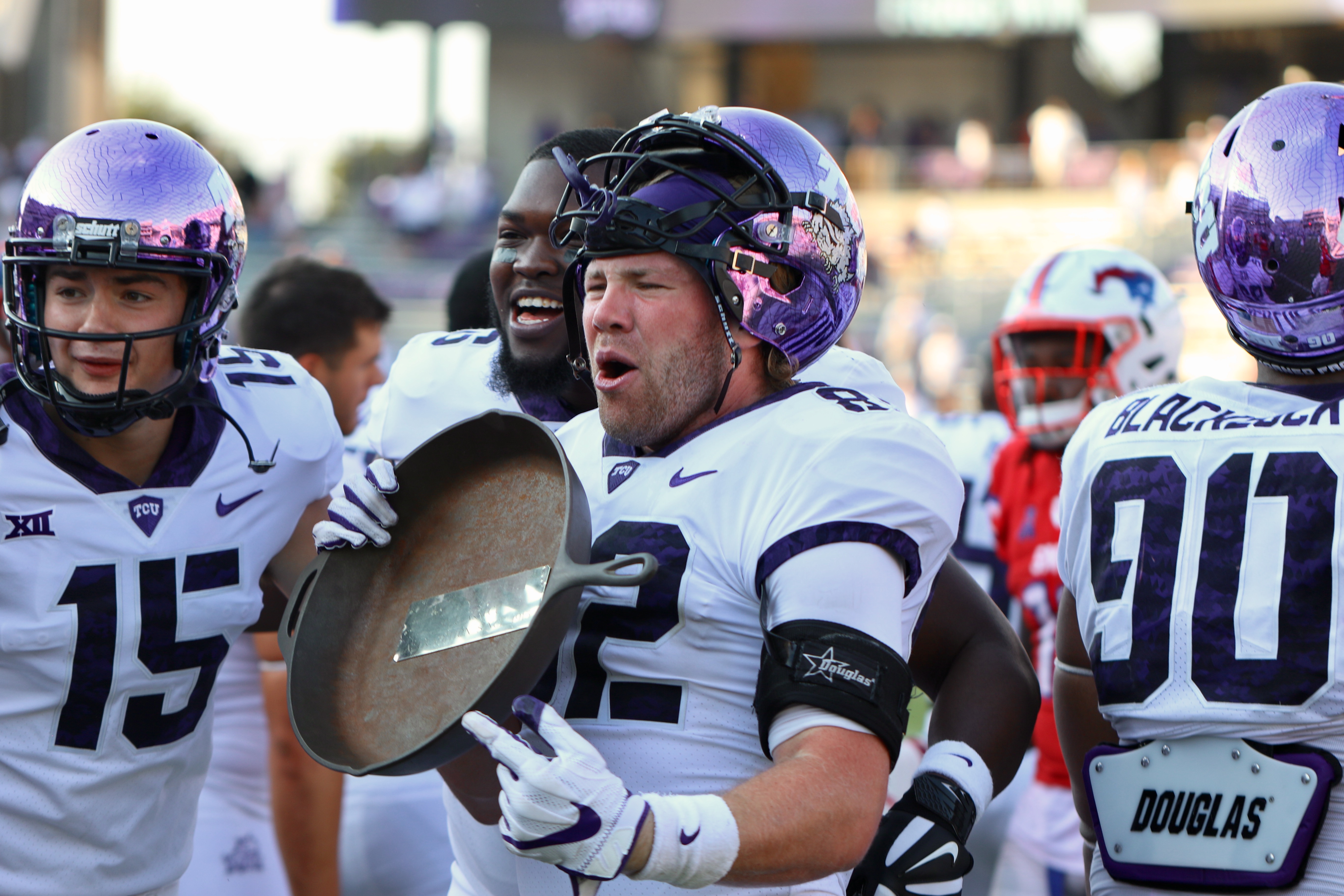 WATCH:Patterson readies for the Battle for the Iron Skillet