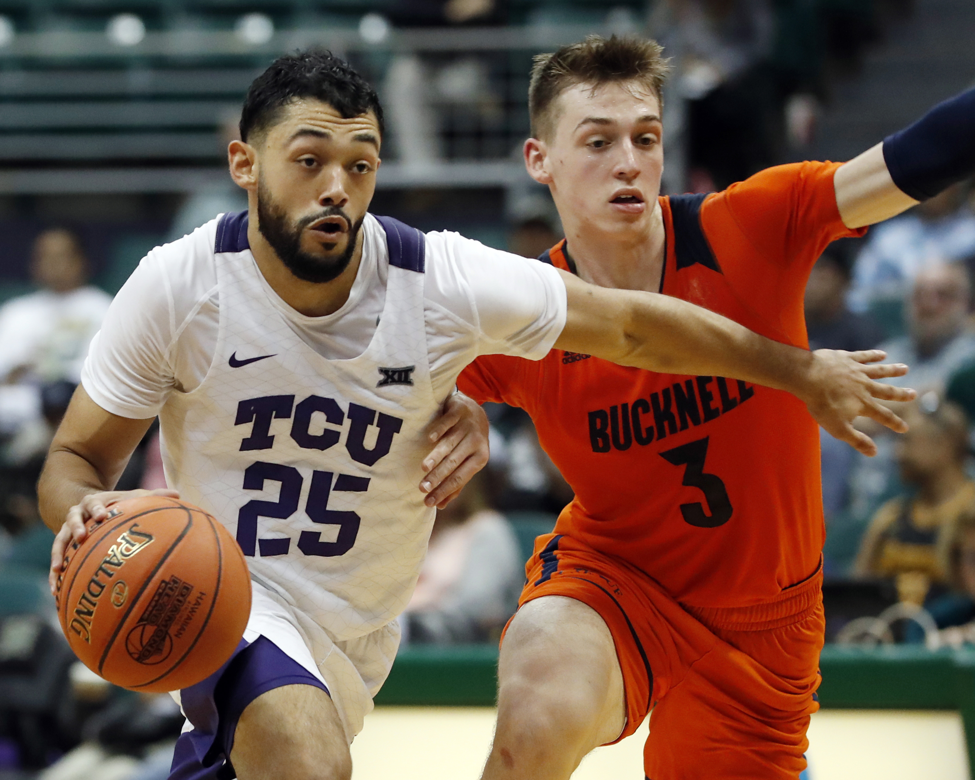 WATCH: Second-half explosion powers TCU past Bucknell into Diamond Head Classic championship game