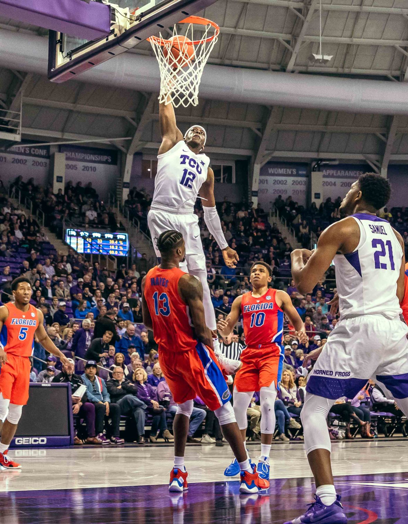 Men’s Basketball earns ‘ugly’ victory over Florida in Big 12/SEC Challenge