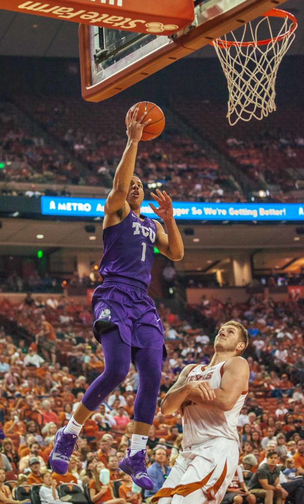 Desmond Bane’s career-high leads men’s basketball to season sweep of Texas and return to NCAA Tournament contention